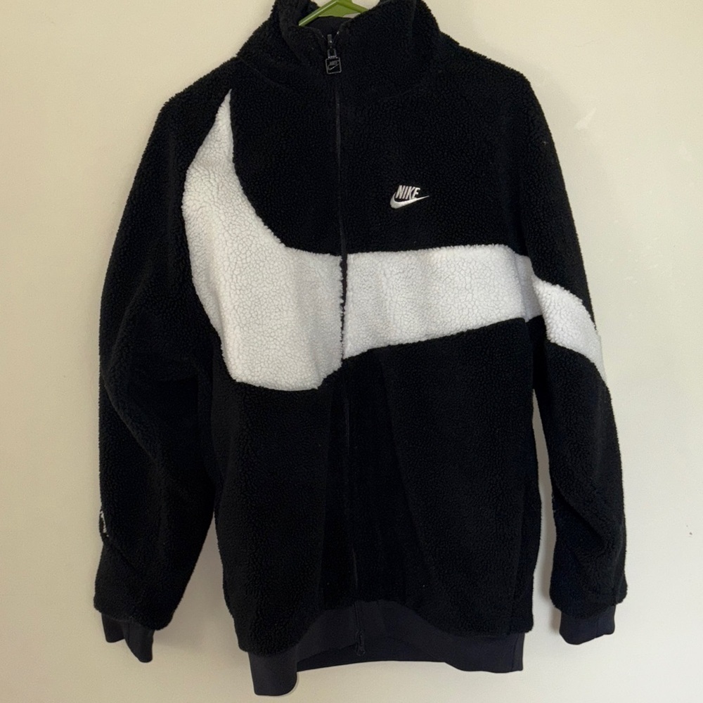 Nike Swoosh reversible Sherpa Jacket - Picture 2 of 7